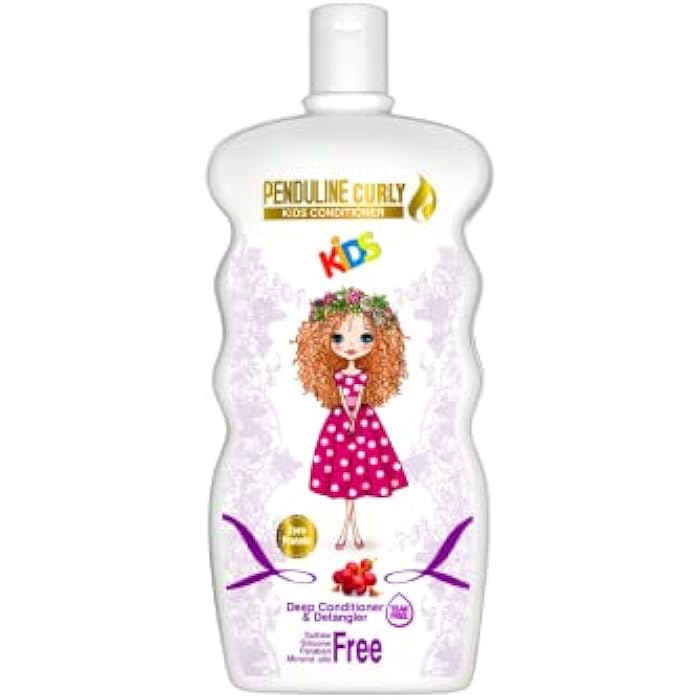 Penduline Curly Kids Conditioner | Argan Oil | 300 Ml | Gentle Cleansing & Frizz Control |Nourishing & Moisturizing - Image 5